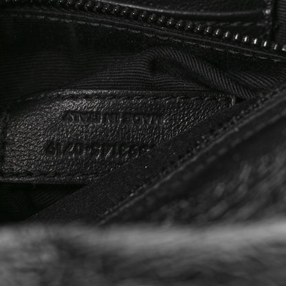 Saint Laurent Crinkled Calfskin Matelasse Monogram Niki Chain Wallet Black 7 of 9