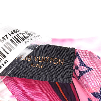 Louis Vuitton Silk Monogram Superstition Bandeau Rose 3 of 7