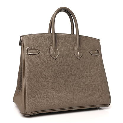 Hermes Togo Birkin 25 Etoupe 3 of 11