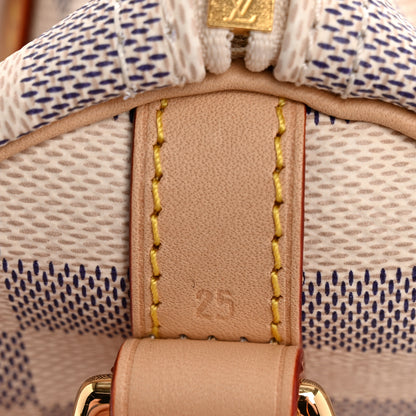 Louis Vuitton Damier Azur Speedy Bandouliere 25 7 of 13