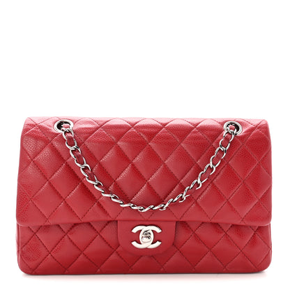 Chanel Caviar Quilted Medium Double Flap Red 1 of 11