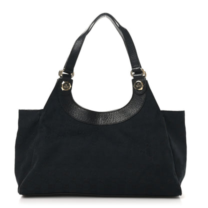Gucci Monogram Medium Charmy Shoulder Bag Black 1 of 11