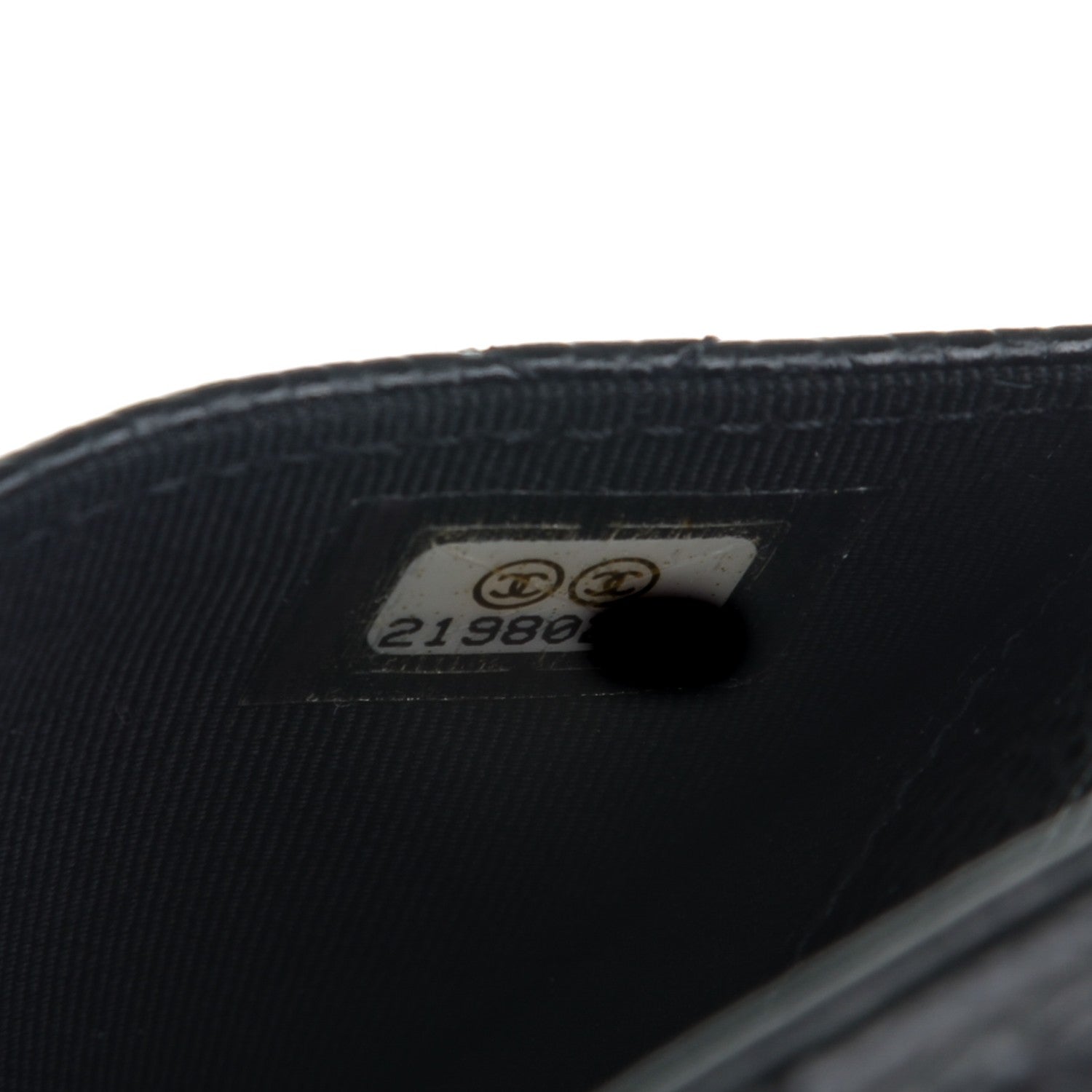 Chanel Caviar Quilted Flap Card Holder Black 8 of 8