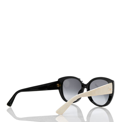 Christian Dior Cannage Dior Lady 1N Sunglasses Black Ivory 4 of 8