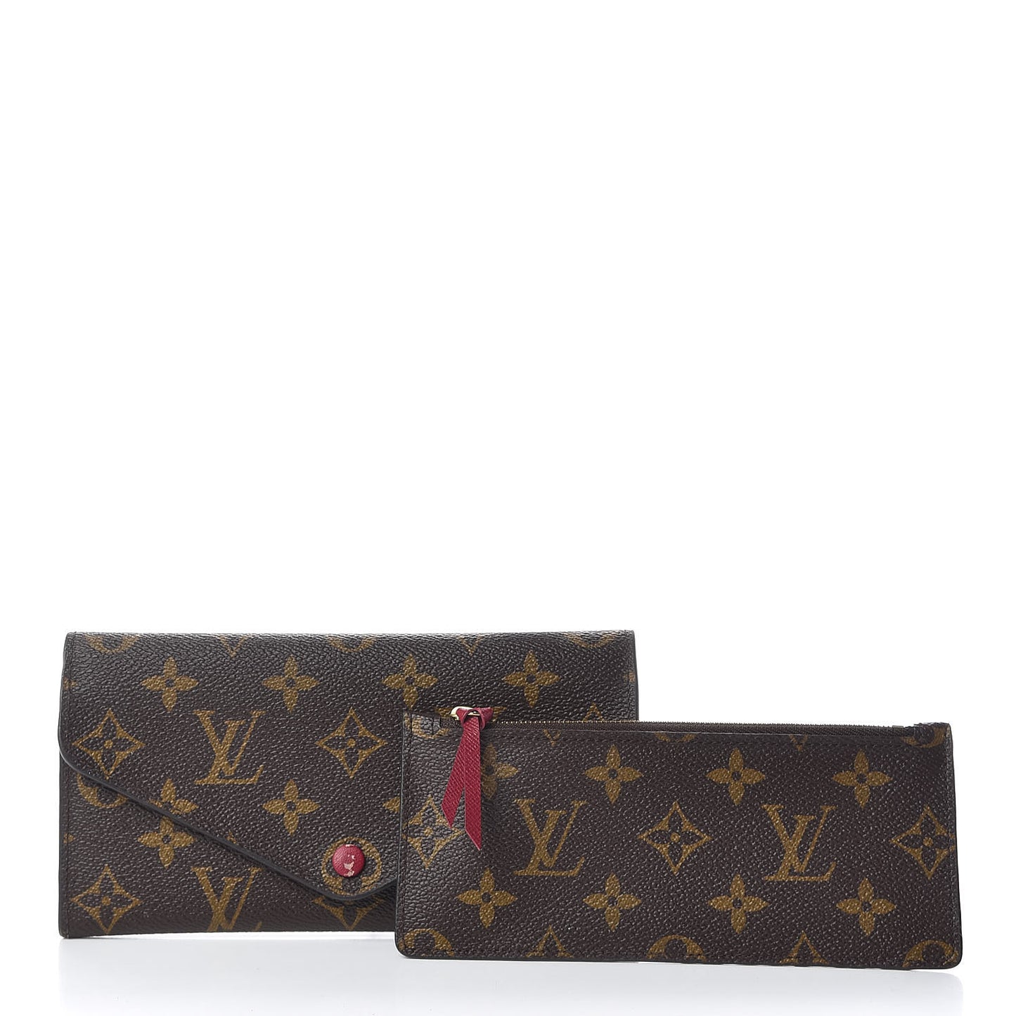 Monogram Josephine Wallet Fuchsia