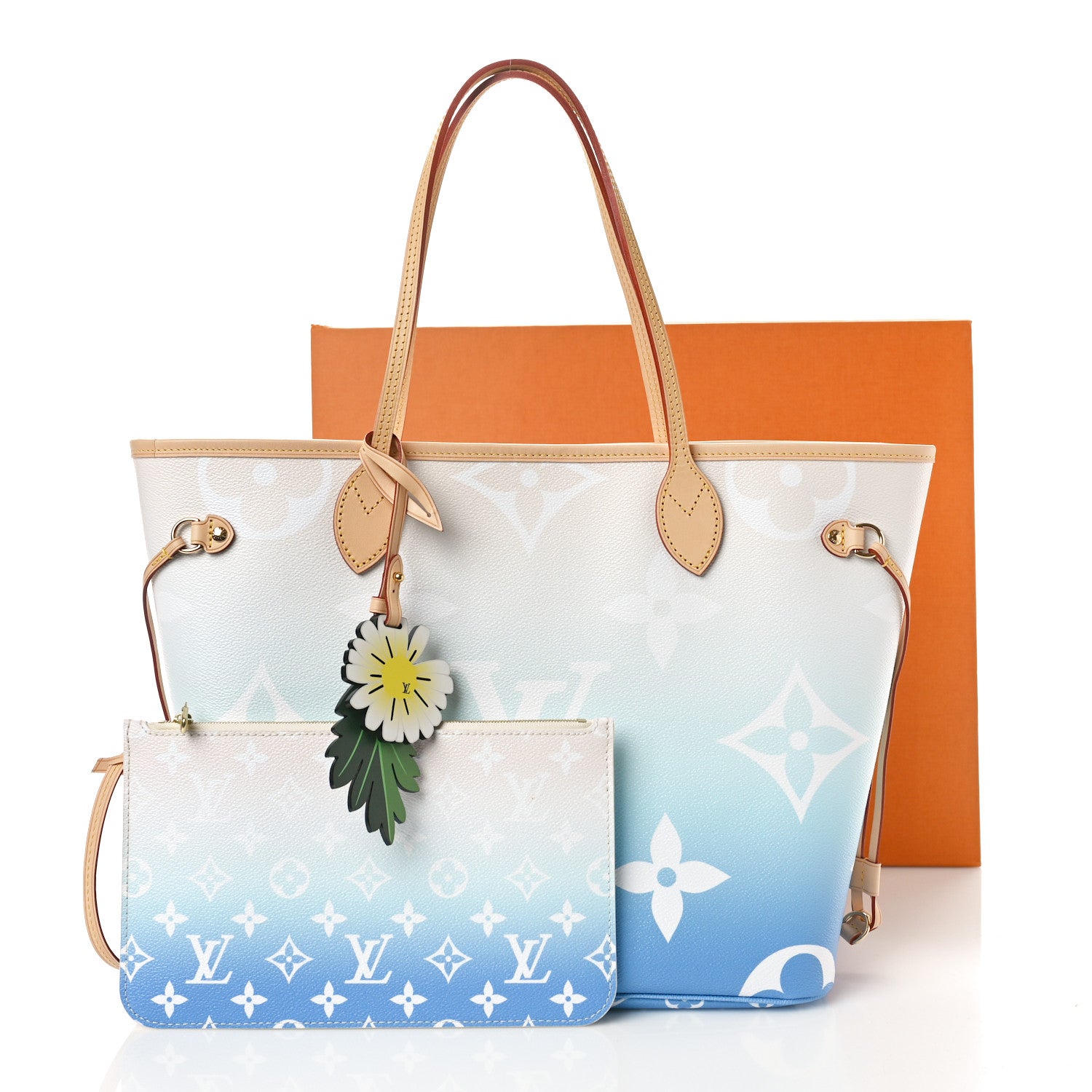 Louis Vuitton Monogram Giant By The Pool Neverfull MM Blue 11 of 11
