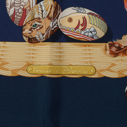 Hermes Silk Couvee d'Scarf 90 3 of 6