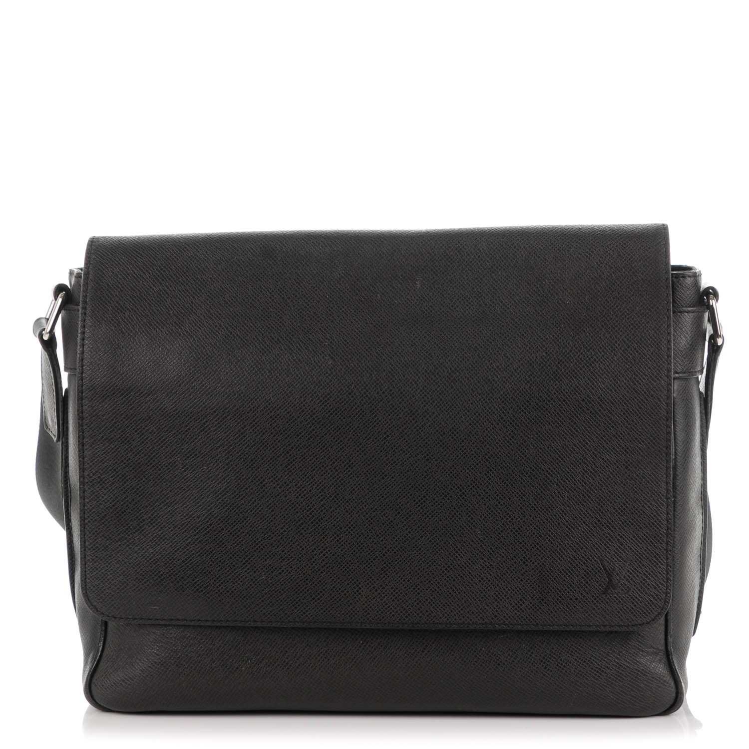Louis Vuitton Taiga Roman MM Messenger Black 1 of 9