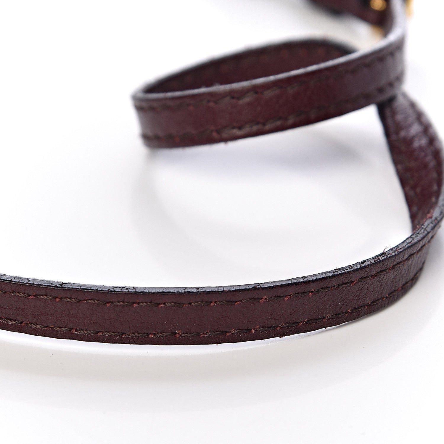 Burberry Calfskin House Check Little Crush Deep Claret 15 of 15
