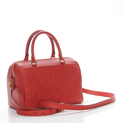 Louis Vuitton Empreinte Speedy Bandouliere 25 NM Cherry 4 of 8