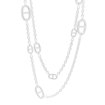 Hermes Sterling Silver Farandole Necklace 120 1 of 4