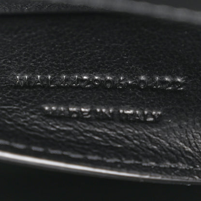 Saint Laurent Coated Bark Calfskin Medium Monogram Sunset Black 7 of 11