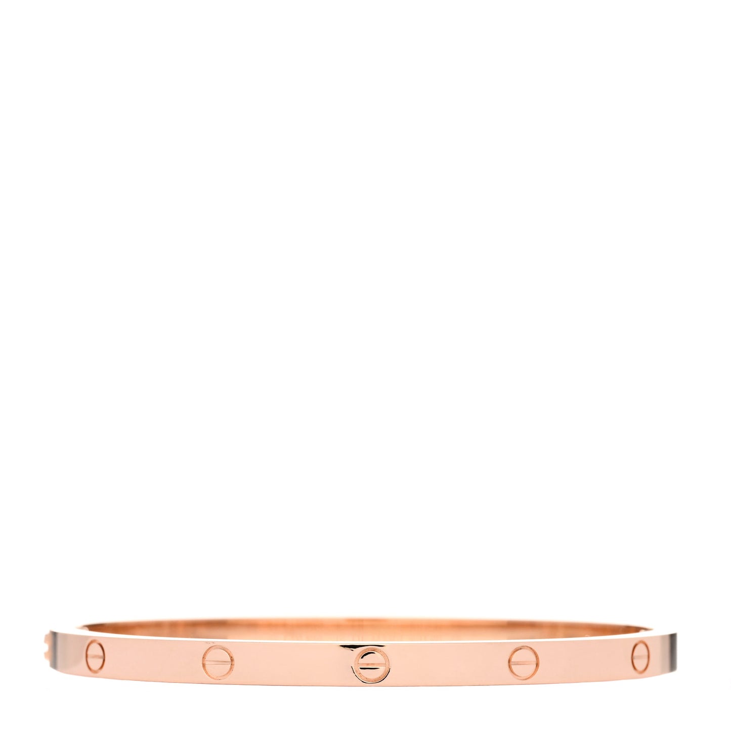 18K Pink Gold Small LOVE Bracelet 15