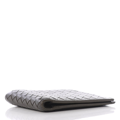 Bottega Veneta Nappa Intrecciato Bi-Fold Wallet Light Grey 3 of 6