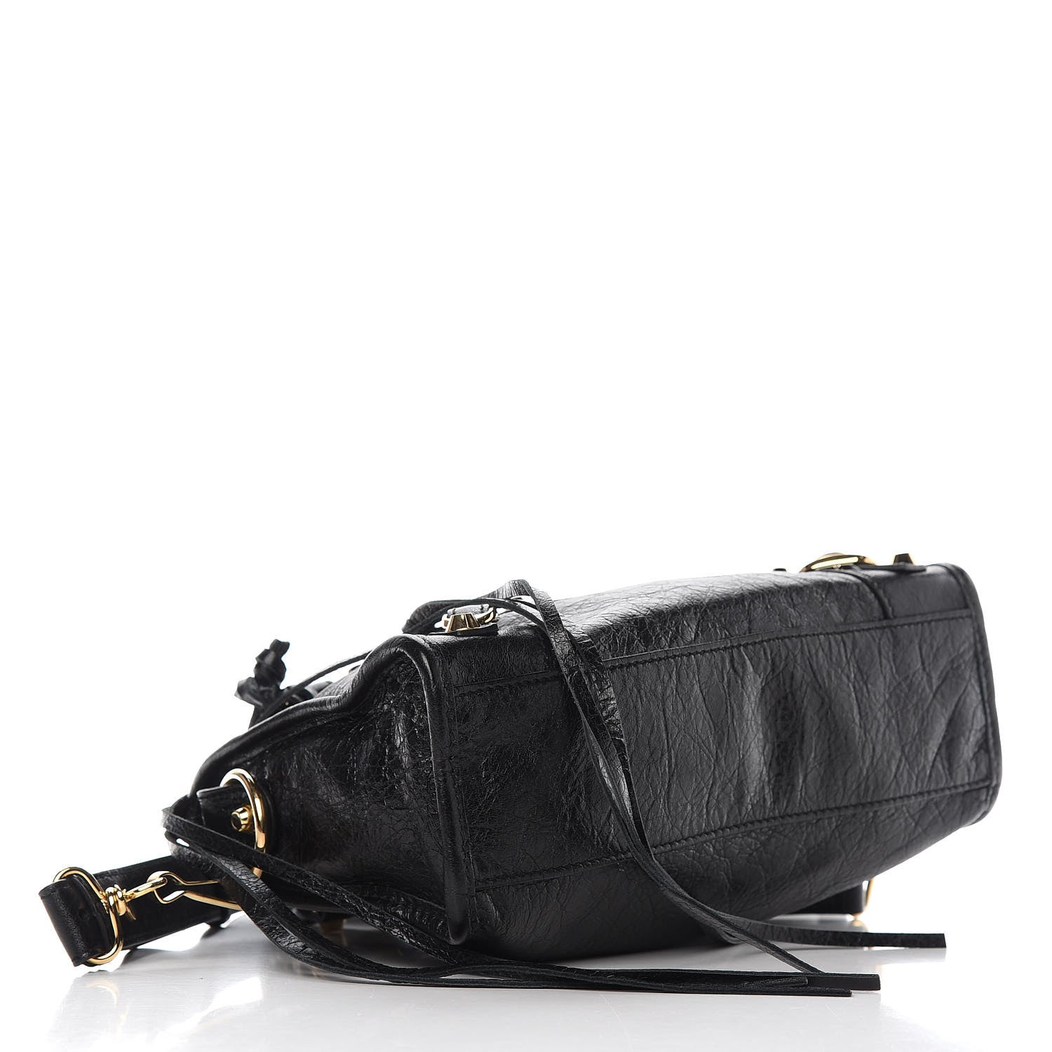 Balenciaga Agneau Classic Gold Hardware Mini City Black 5 of 11