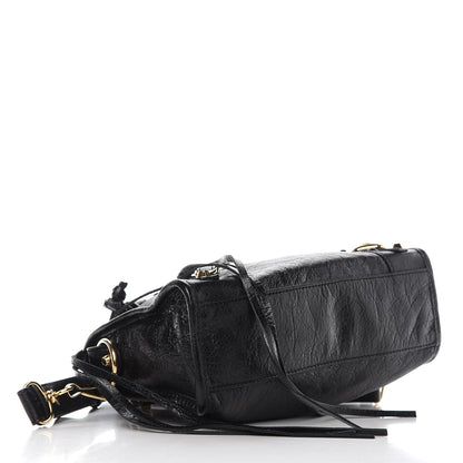 Balenciaga Agneau Classic Gold Hardware Mini City Black 5 of 11