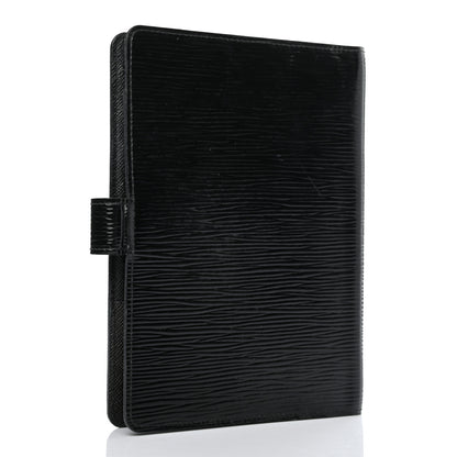 Louis Vuitton Epi Medium Ring Agenda Black 2 of 5