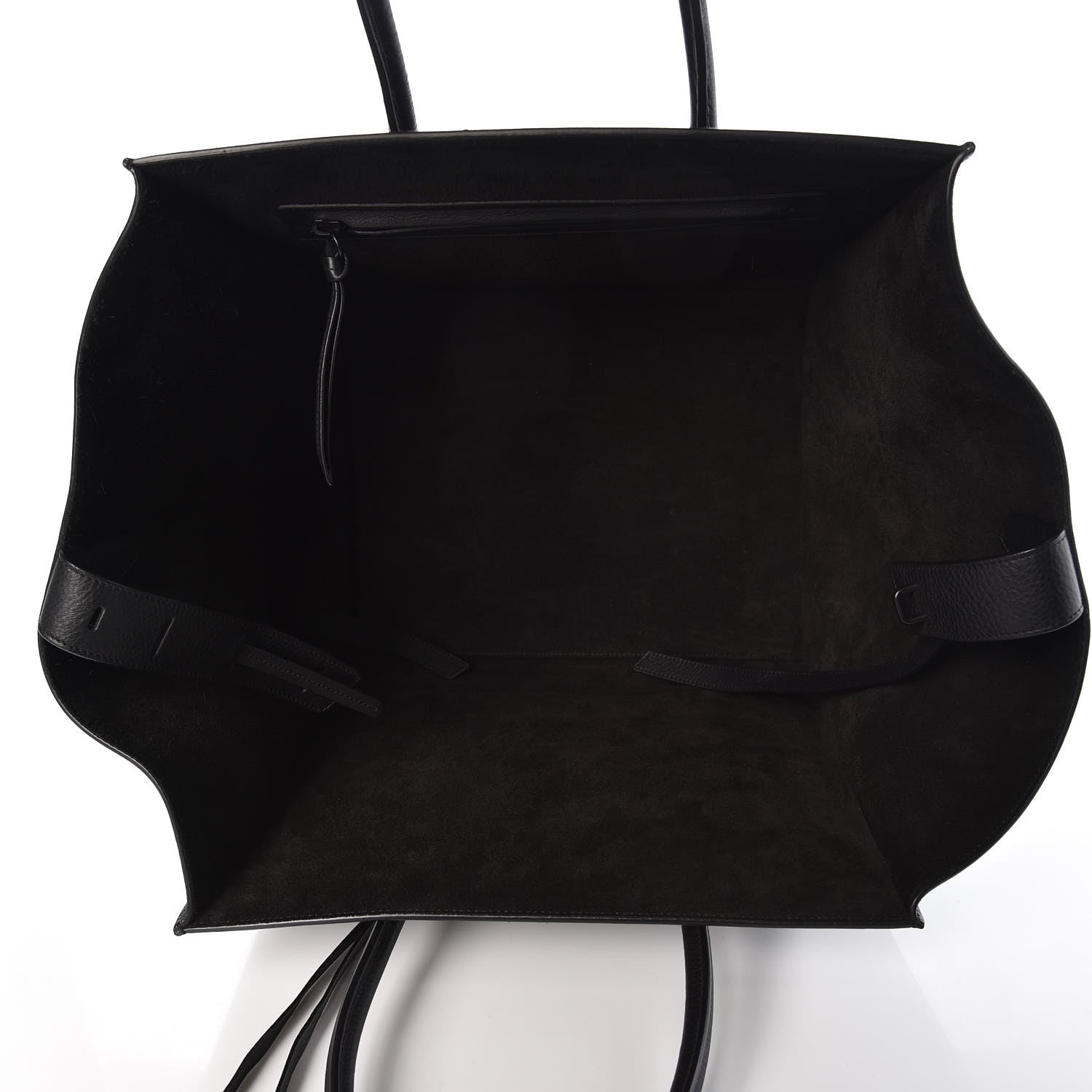 Celine Supple Calfskin Medium Phantom Luggage Black 5 of 7