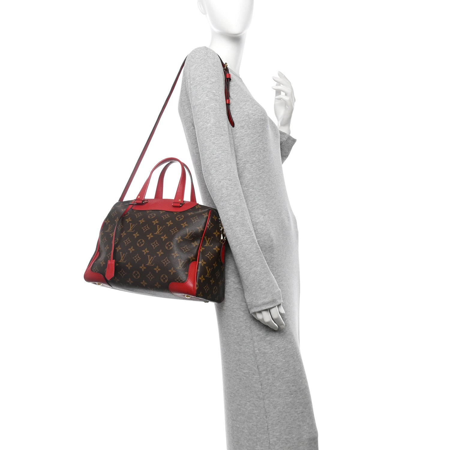 Louis Vuitton Monogram Retiro NM Cherry 2 of 14