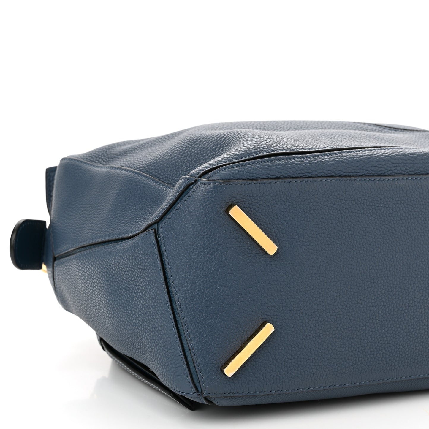 Calfskin Medium Puzzle Bag Dark Blue