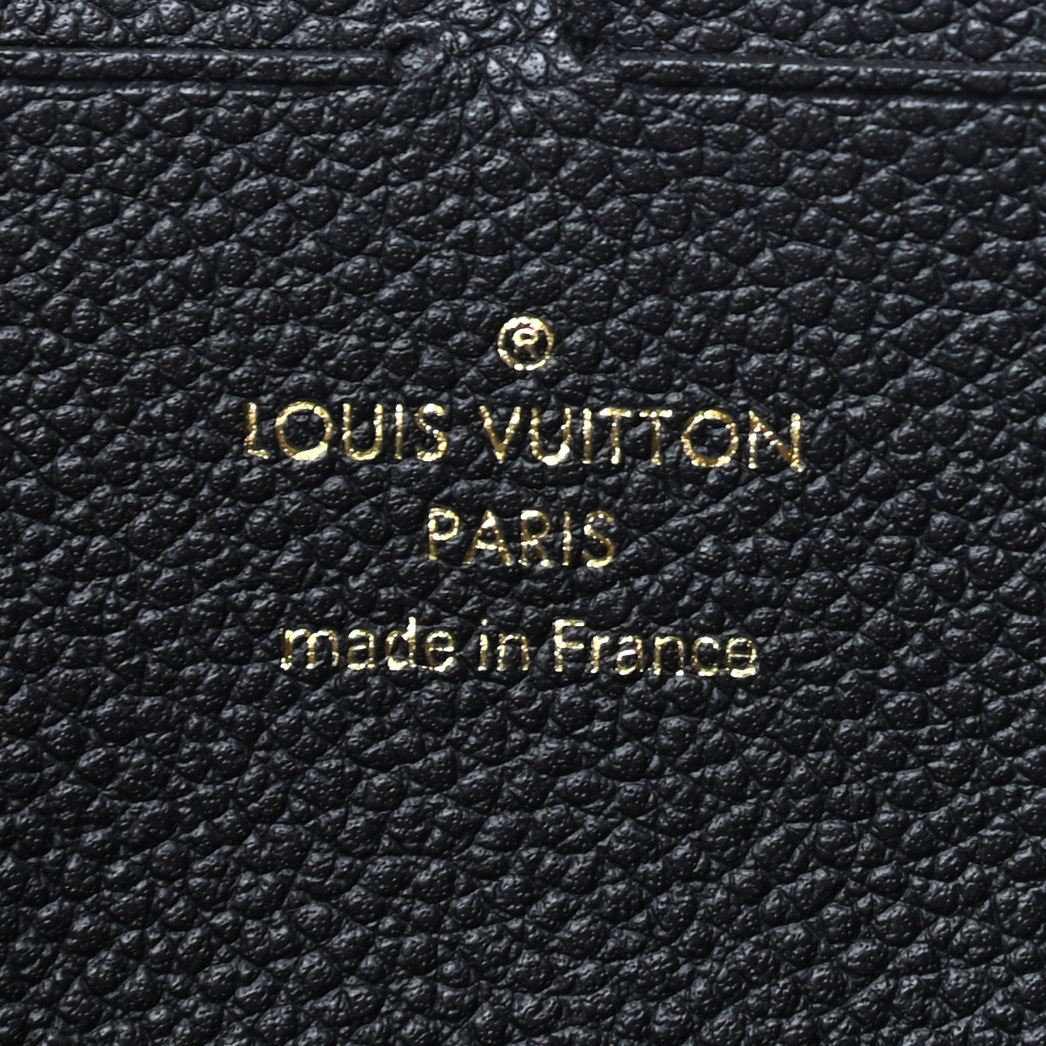 Louis Vuitton Empreinte Clemence Wallet Black 6 of 7