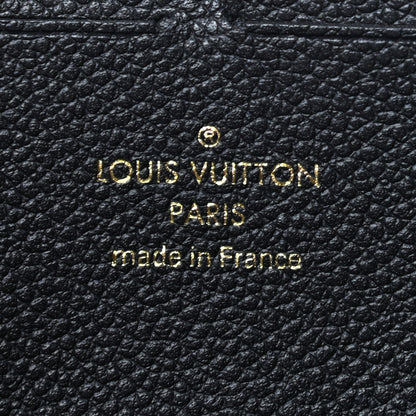 Louis Vuitton Empreinte Clemence Wallet Black 6 of 7