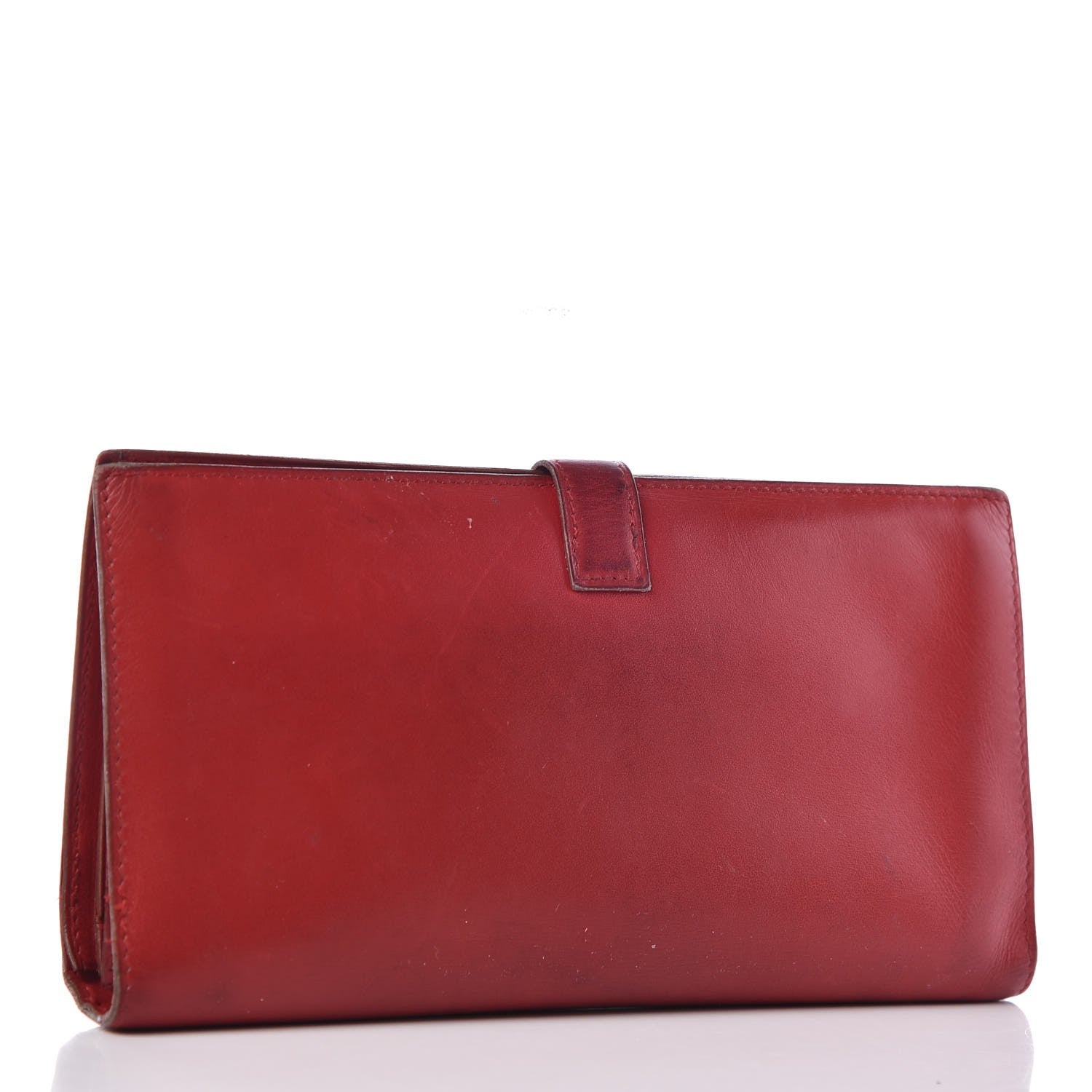 Hermes Box Cadena Wallet Rouge Vif 3 of 29