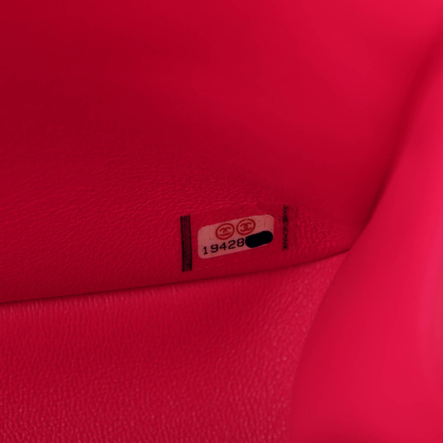Lambskin Quilted Jumbo Double Flap Dark Pink