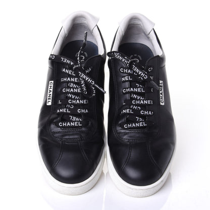 Chanel Calfskin CC Womens Sneakers 40.5 Black 5 of 11