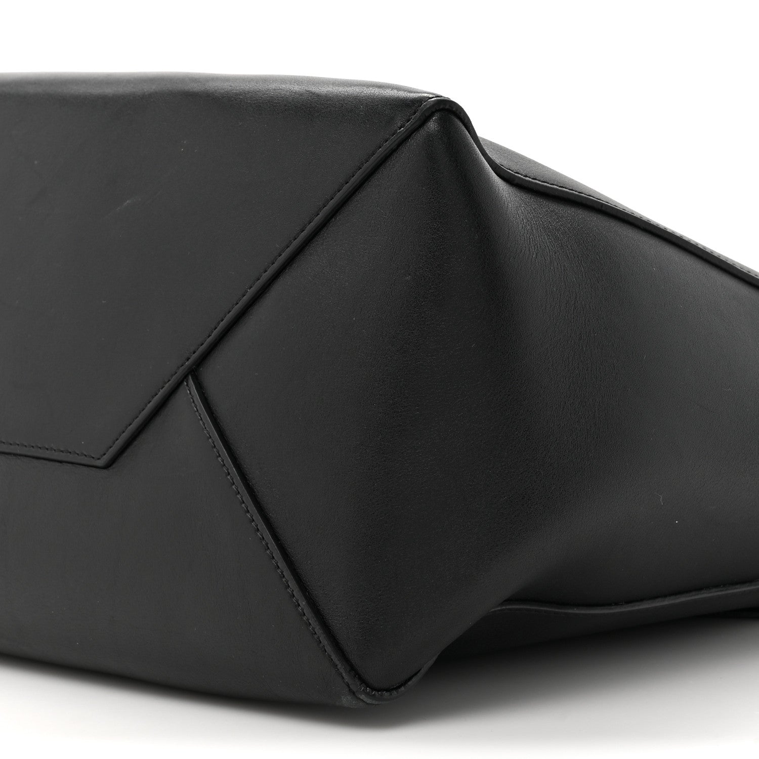 Celine Natural Calfskin Medium Zipped Hobo Black 8 of 18