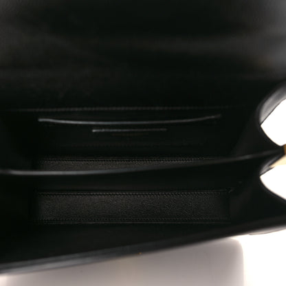 Saint Laurent Grain de Poudre Mini Classic Monogram Cassandra Top Handle Black 5 of 8
