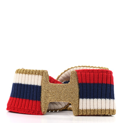 Gucci Wool Indilus Headband M Ivory Red 3 of 5