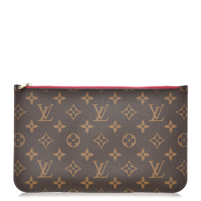Louis Vuitton Monogram Neverfull MM GM Pochette Pivoine 1 of 8