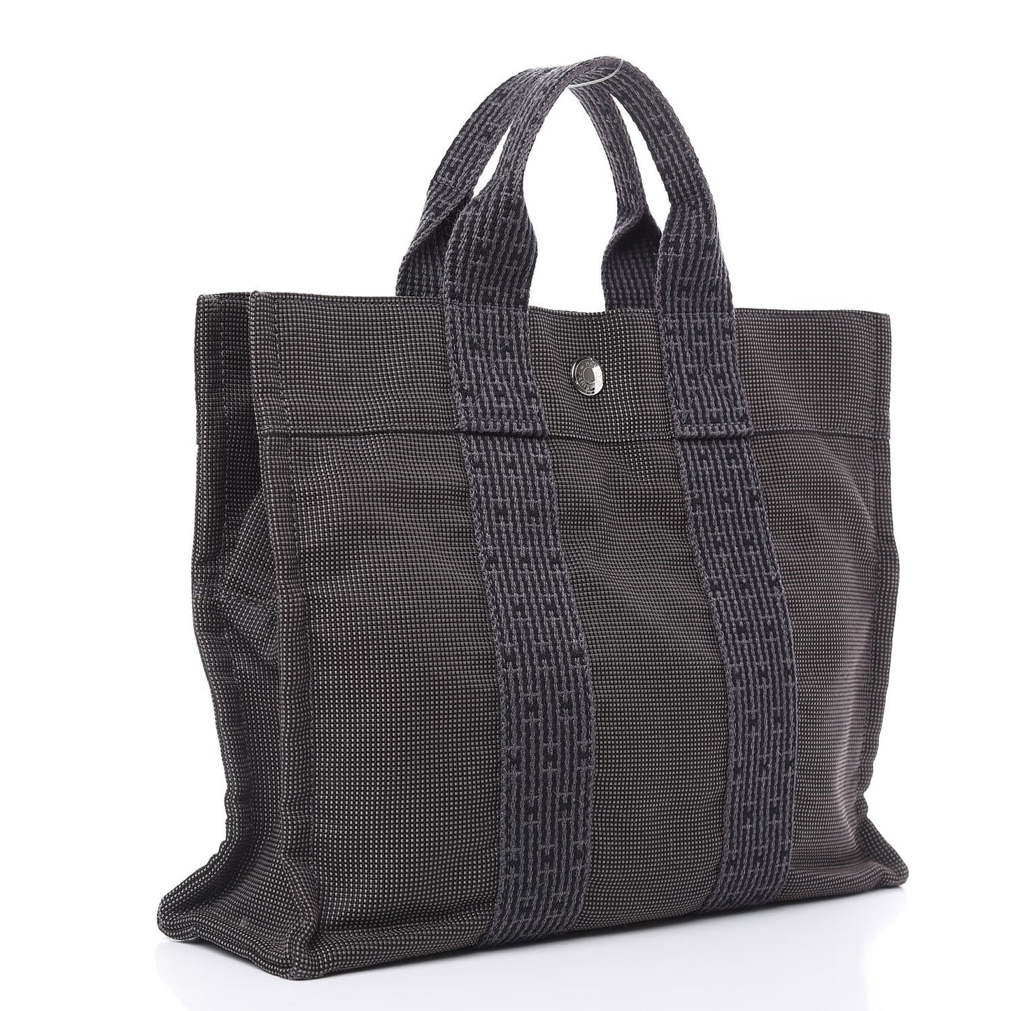 Canvas Herline PM Tote Grey
