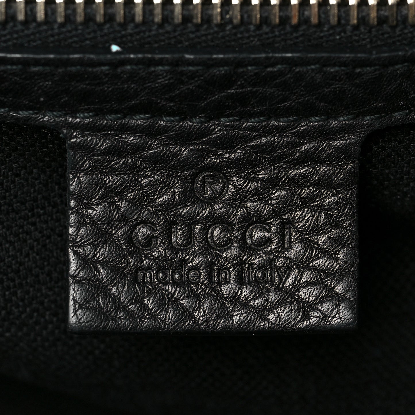 Calfskin Bamboo Medium Shopper Boston Black