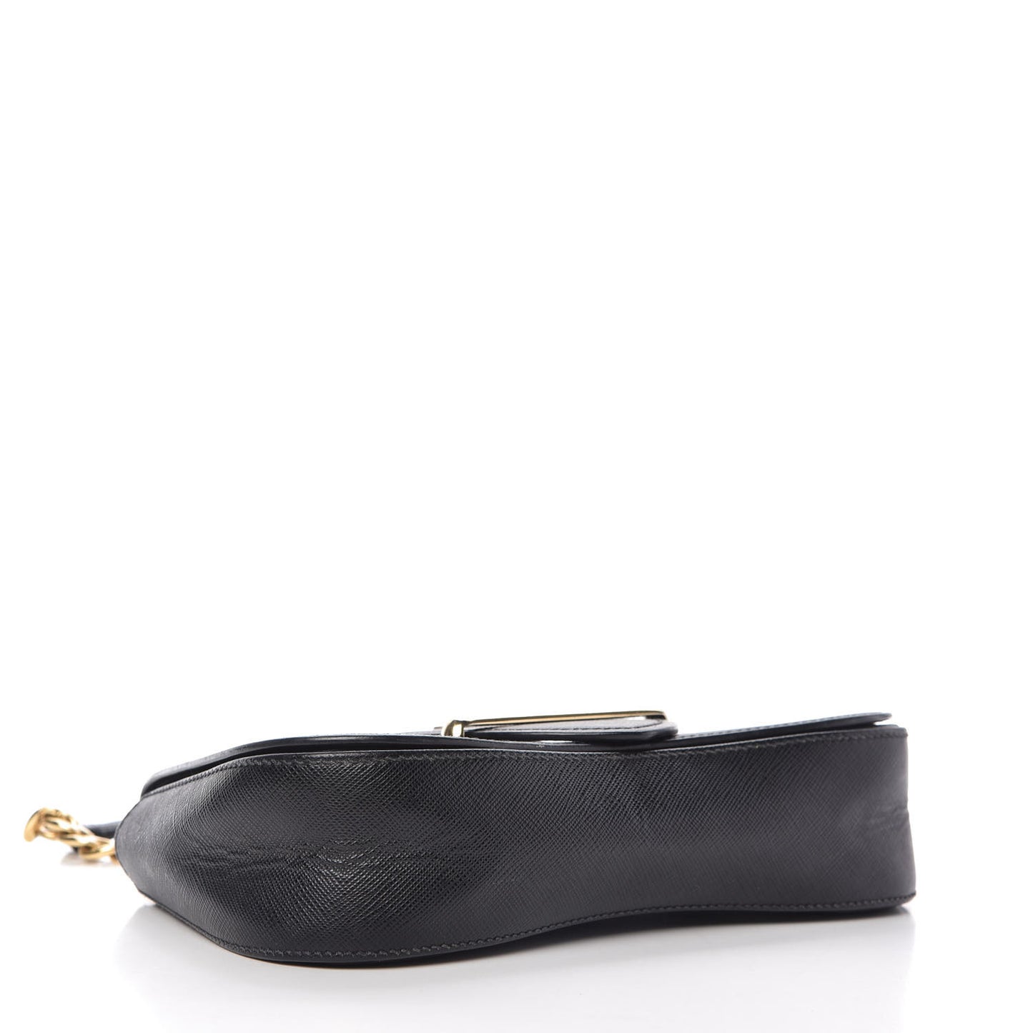 City Calfskin Saffiano Mini Sidonie Bag Black