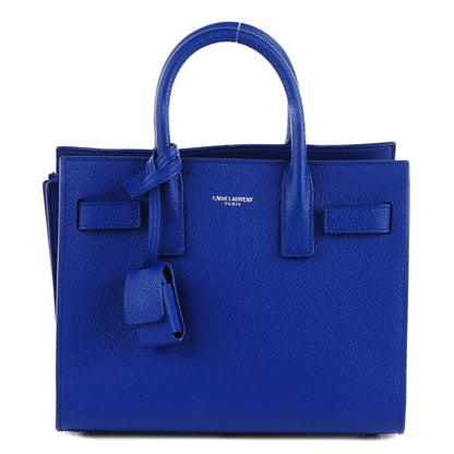 Saint Laurent Grained Calfskin Nano Sac De Jour Royal Blue 1 of 7