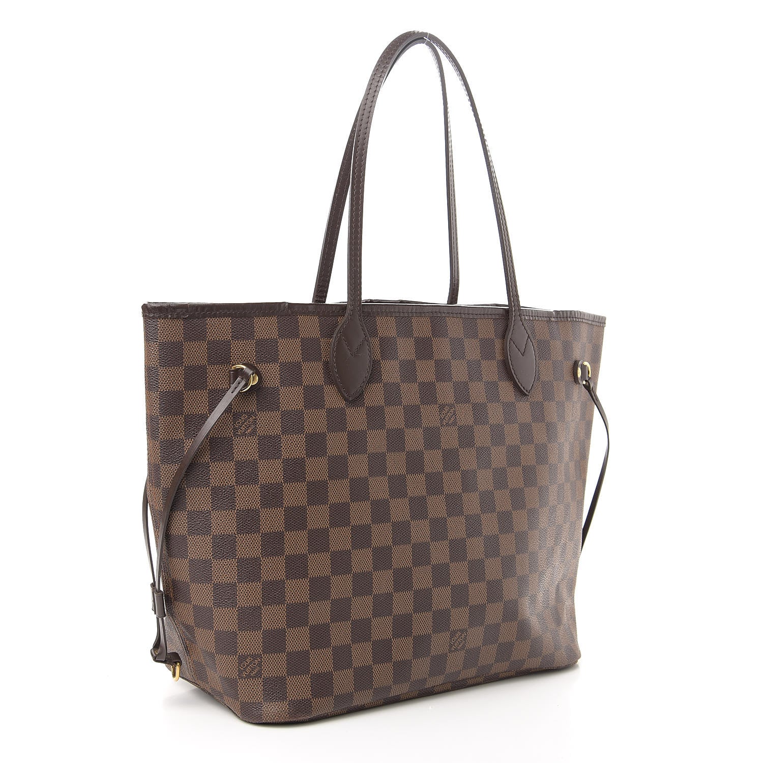 Louis Vuitton Damier Ebene Neverfull MM 3 of 10