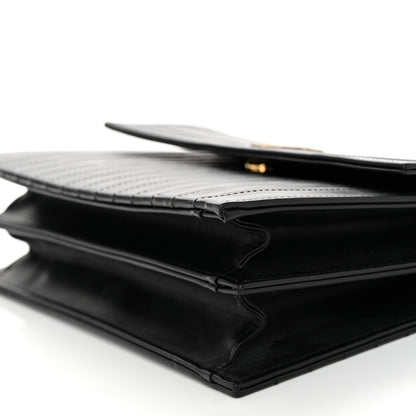 Saint Laurent Calfskin Matelasse Victoire Chain Wallet Black 9 of 9