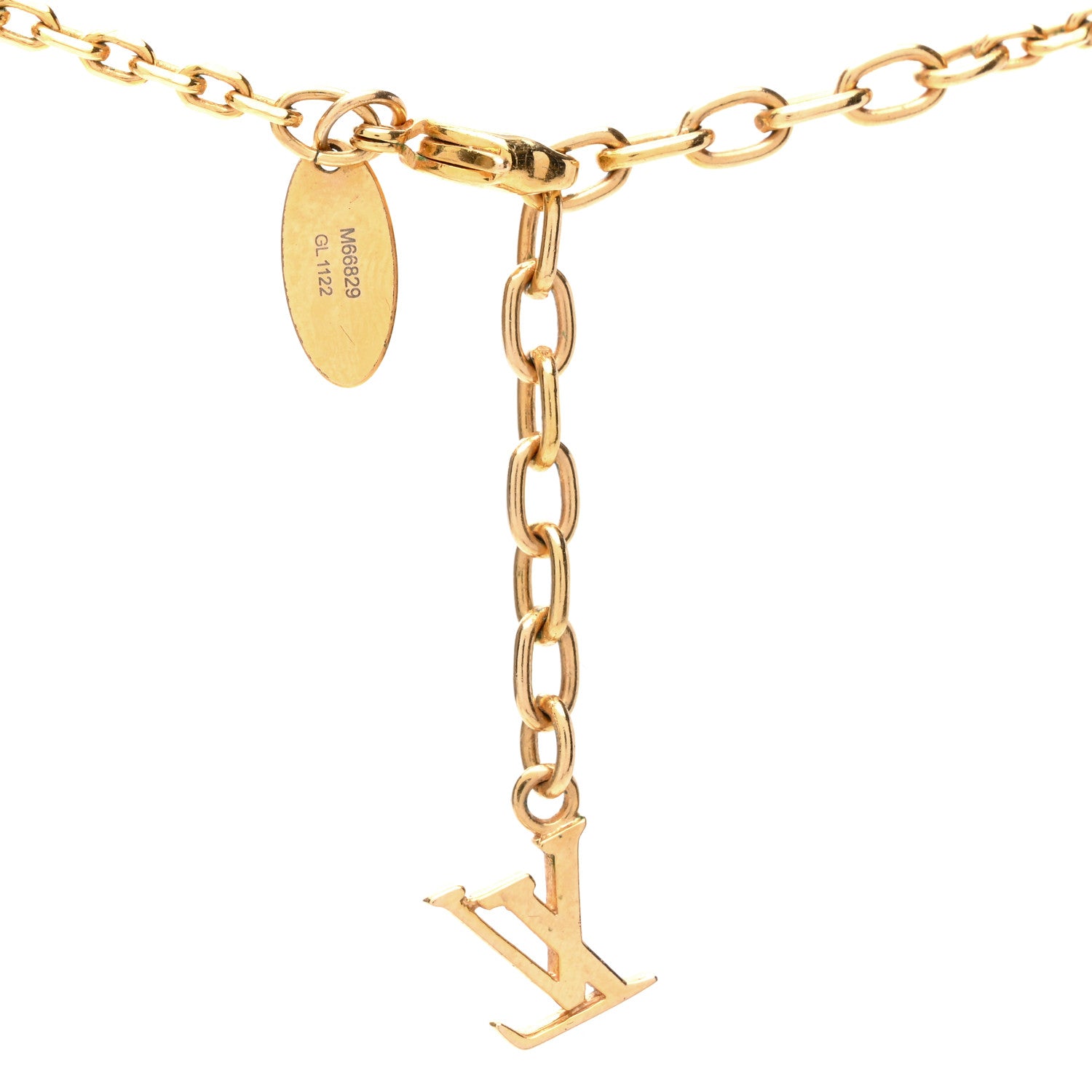 Louis Vuitton Swarovski Gamble Short Necklace Rose Gold 4 of 4