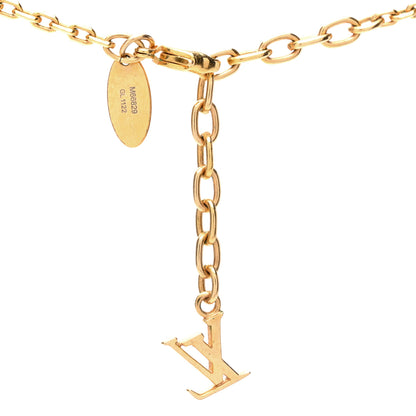 Louis Vuitton Swarovski Gamble Short Necklace Rose Gold 4 of 4