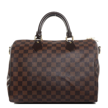 Louis Vuitton Damier Ebene Speedy Bandouliere 30 1 of 8