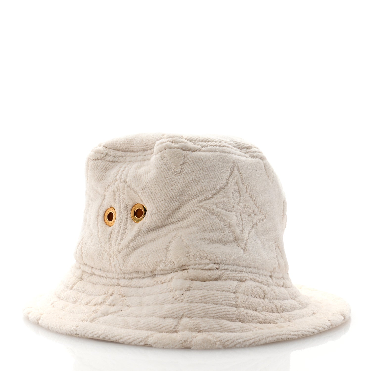 Louis Vuitton Cotton Jacquard Monogram LVacation Reversible Hat M White 11 of 16
