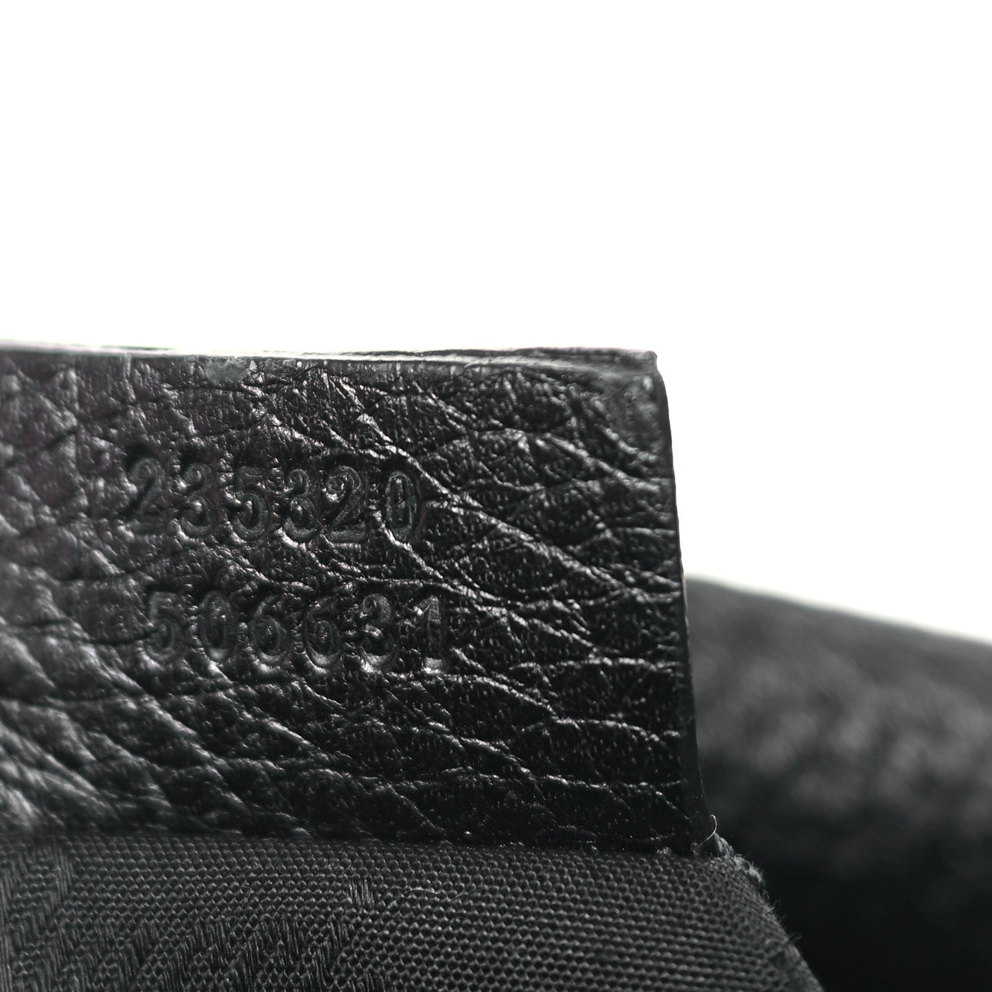 Calfskin Bamboo Croisette Evening Bag Black
