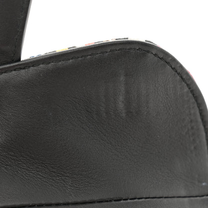 Christian Dior Canvas Embroidered Mini Saddle Bag Multicolor 11 of 11