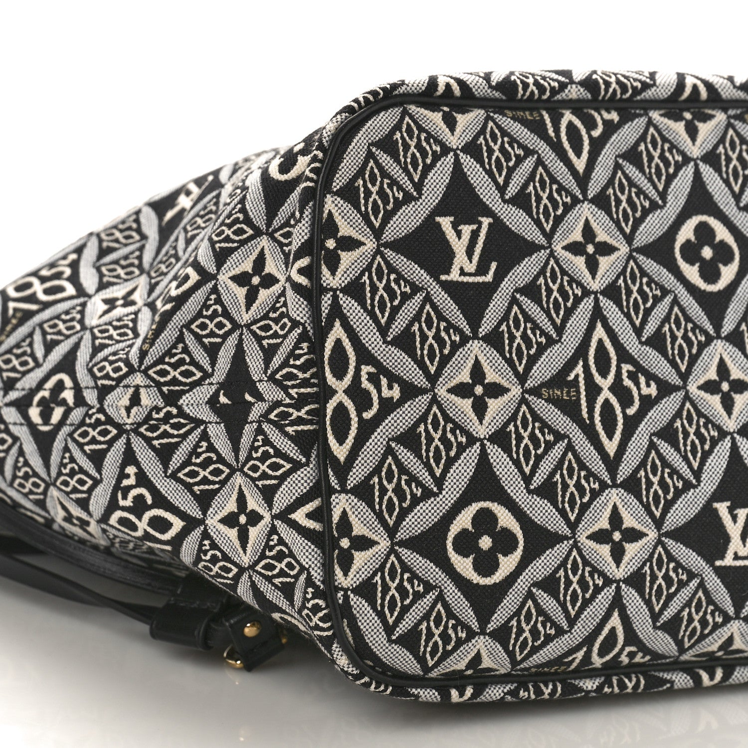 Louis Vuitton Jacquard Since 1854 Neverfull MM Grey 8 of 9