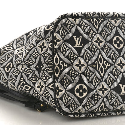 Louis Vuitton Jacquard Since 1854 Neverfull MM Grey 8 of 9
