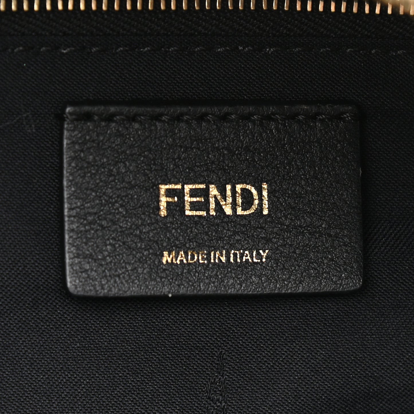 Nappa FF 1974 Embossed Small Boston Black