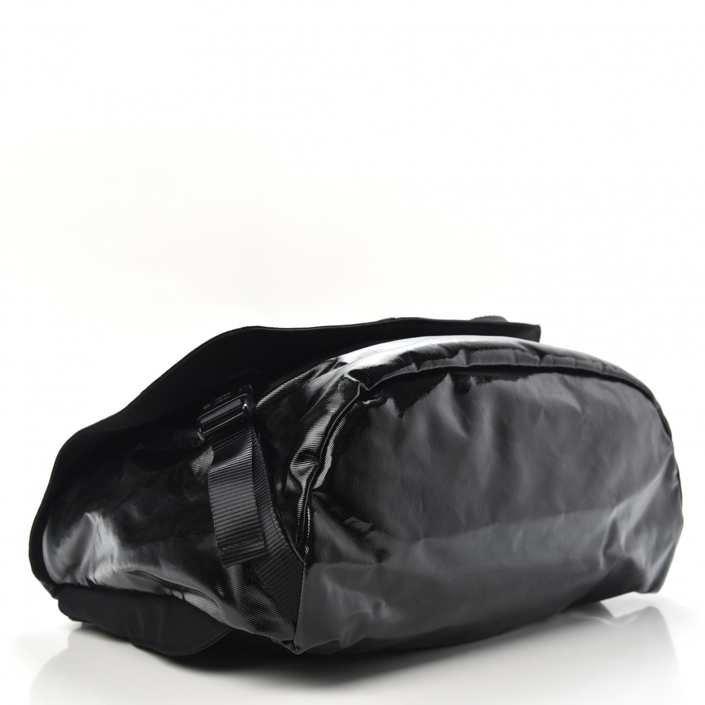 Coated Canvas Sport Messenger Black