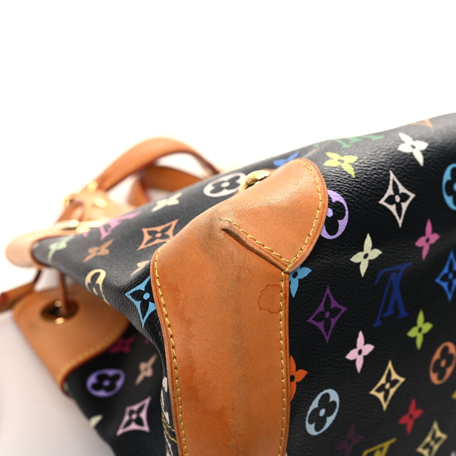 Louis Vuitton Monogram Multicolor Ursula Black 10 of 13
